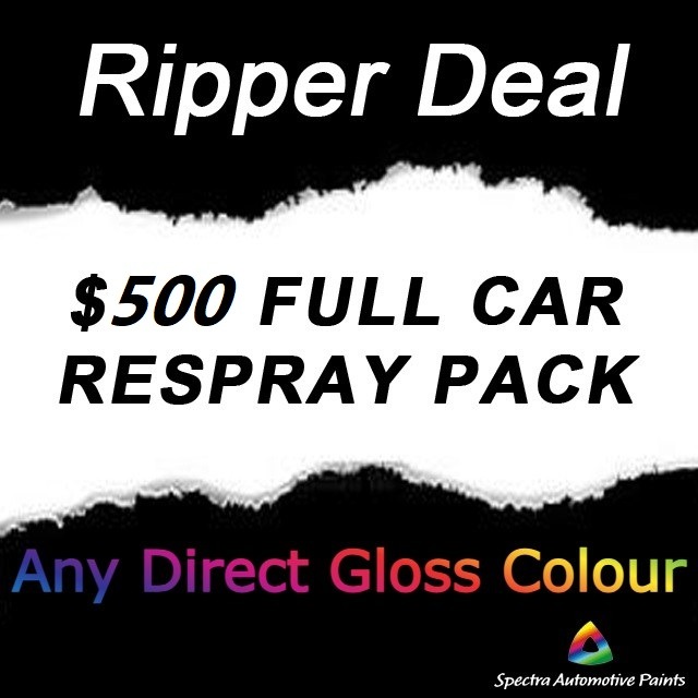 Respray Kit Any Direct Gloss Coat Colour Package Deal Spectra