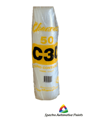 Chanrol Chanrol C30 Round Containers (50 Pack). Plastic Cups, Mixing Cups ...