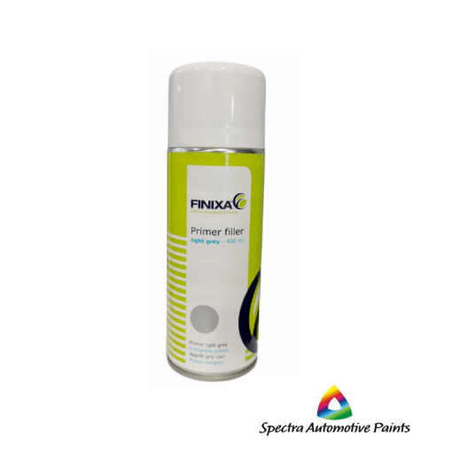 Finixa Primer Filler Light Grey Aerosol 400ml Spectra Automotive Paints