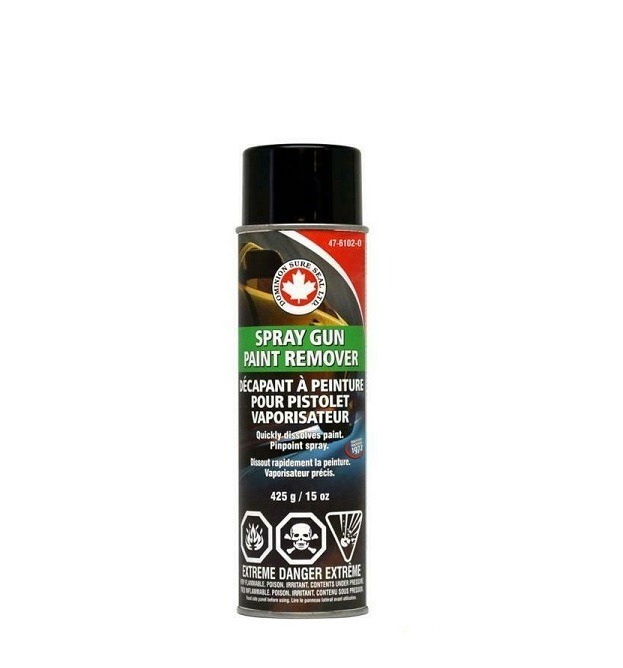 BodyworX Spray Gun Paint Remover Aerosol. Gun Paint Stripper Aerosol