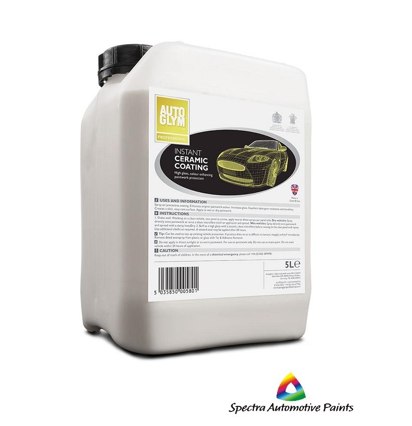 Autoglym Instant Ceramic Coating, 5L Ceramic Protection. Detailing, Car
