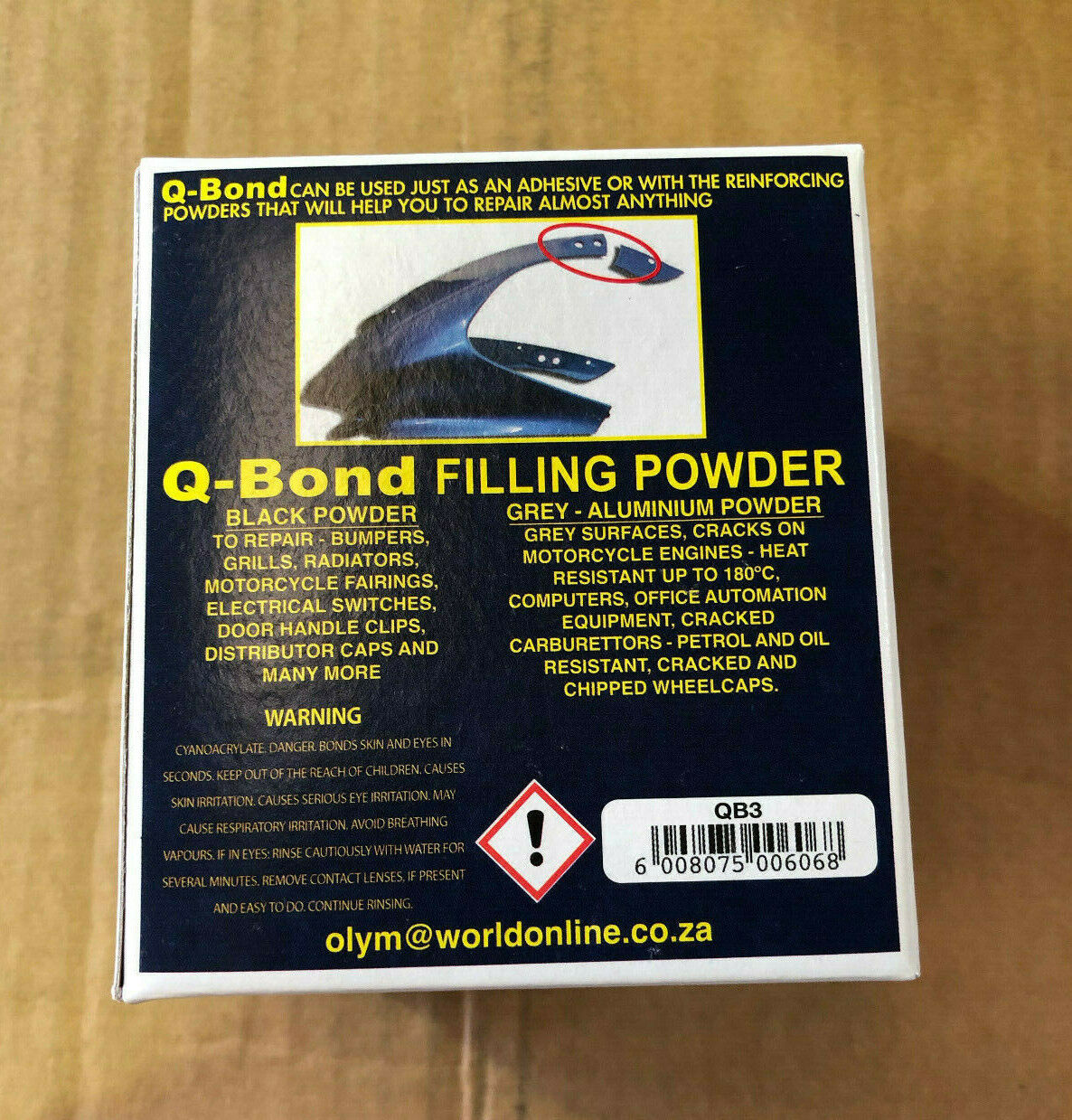 QBond Ultra Strong Adhesive LARGE. (QB3) Spectra Automotive Paints