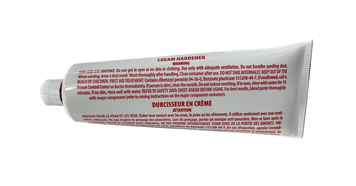 Cream Hardener Red Tube For Nikki/Bog/Filler. CAM Bear Gold. 78g