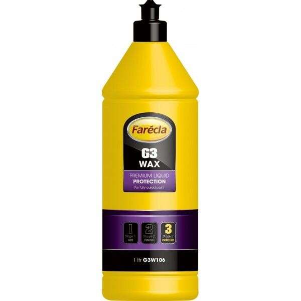 Farecla G3 WAX Premium Liquid Protection 1lt. Surface Finishing, Wax, Polishes Spectra