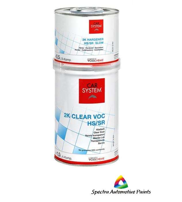 Car System HS Clear Kit 2K With 2K HS Hardener 1.5lt. VOC (2:1 ...